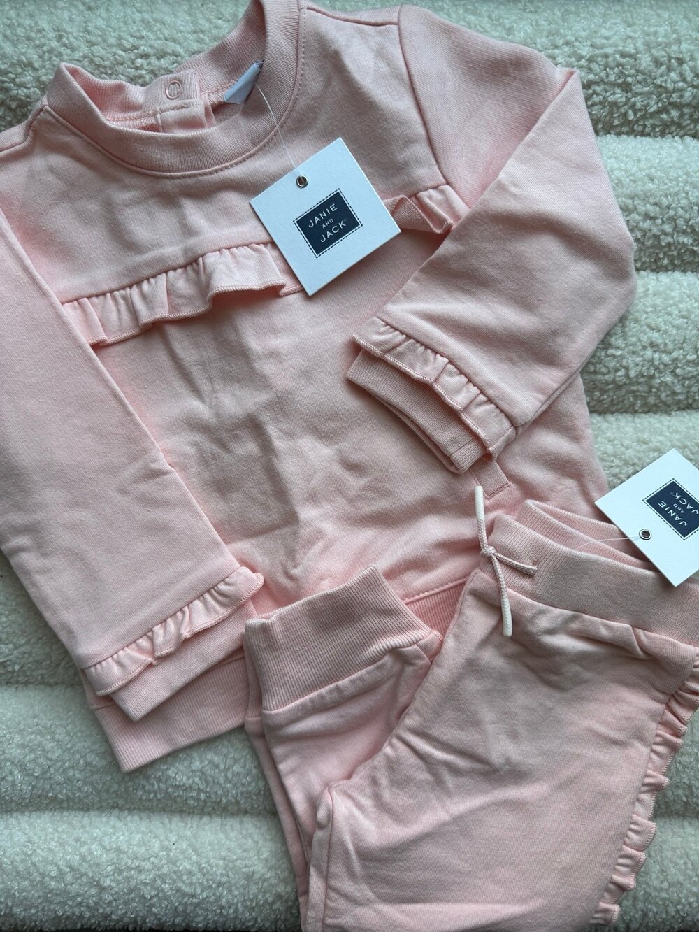 NWT Janie and Jack sweater and sweatpants outfit